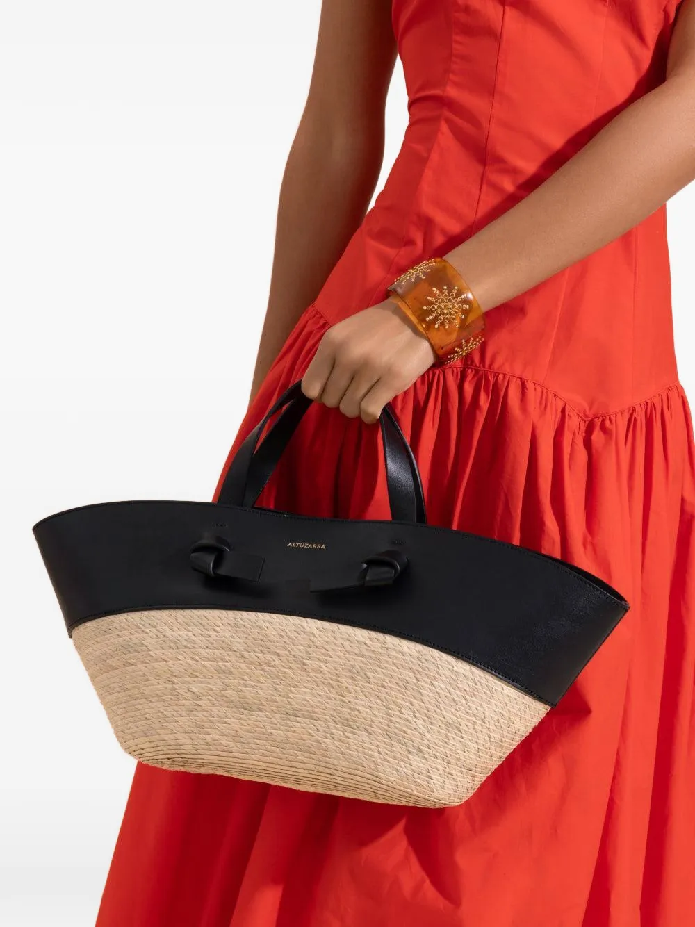 Altuzarra knot basket tote bag - Neutrals