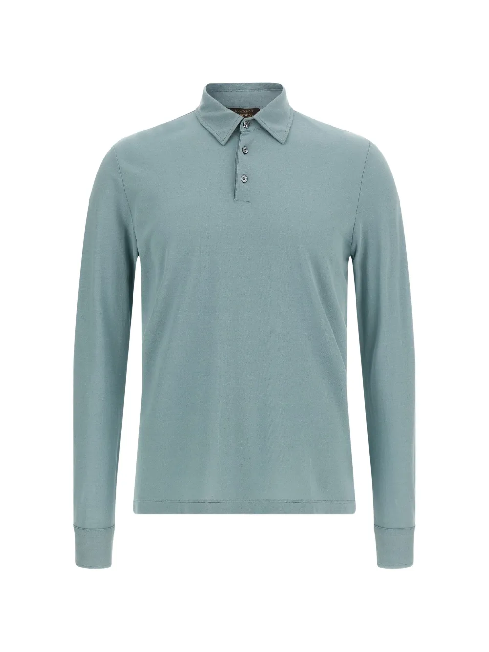 Zanone long-sleeve polo shirt - Blu