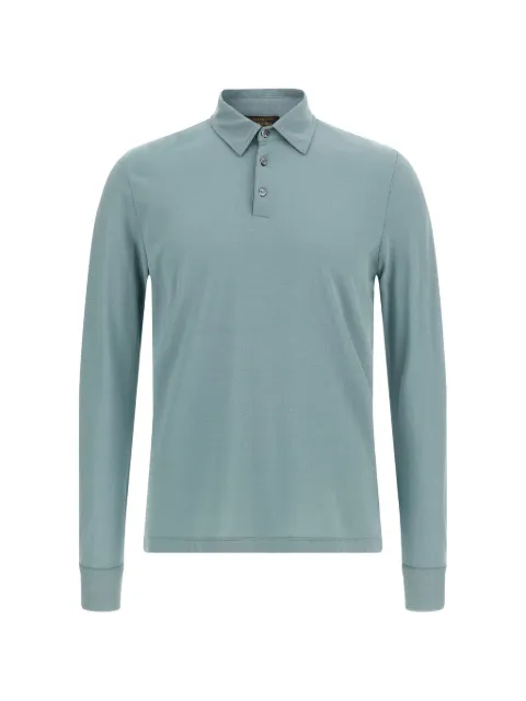 Zanone long-sleeve polo shirt