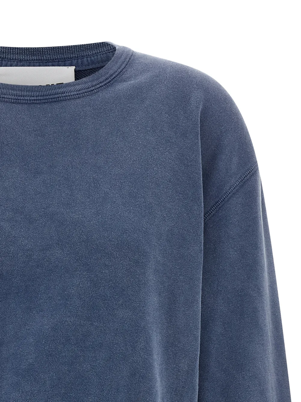 Marant étoile Zae Wrap-style Sweat Dress - Blue 