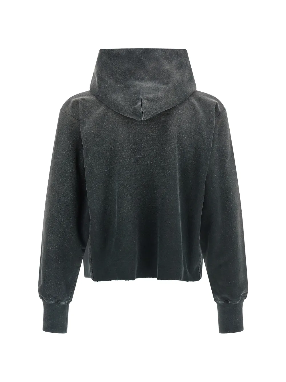 Maison Margiela Hoodie met geborduurd logo Grijs