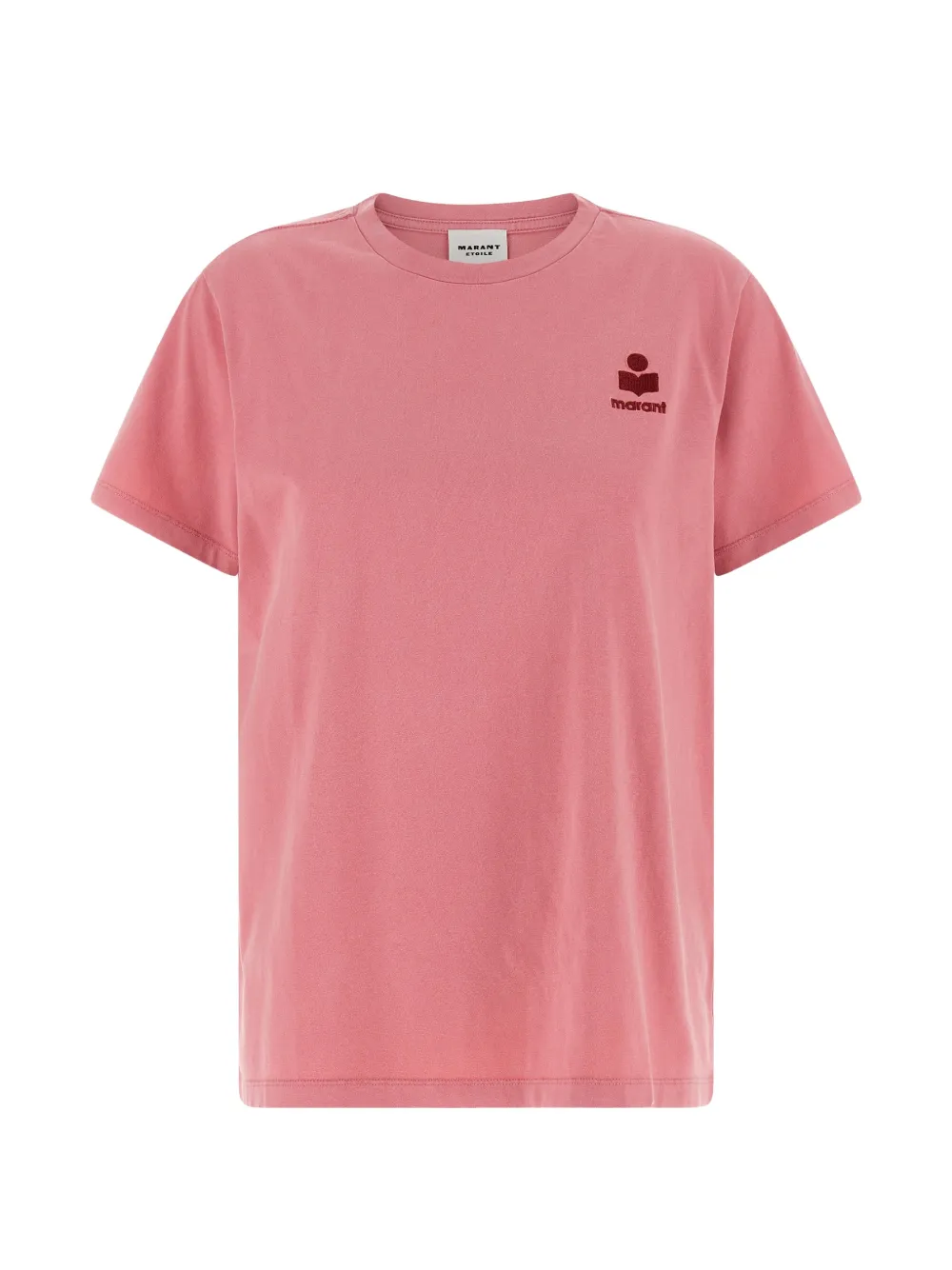 MARANT ÉTOILE Aby logo-detail T-shirt - Rosa
