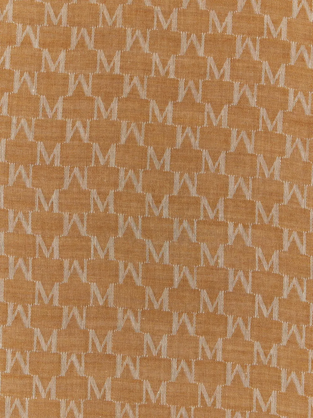  Max Mara Monogram-pattern Stole - Brown 