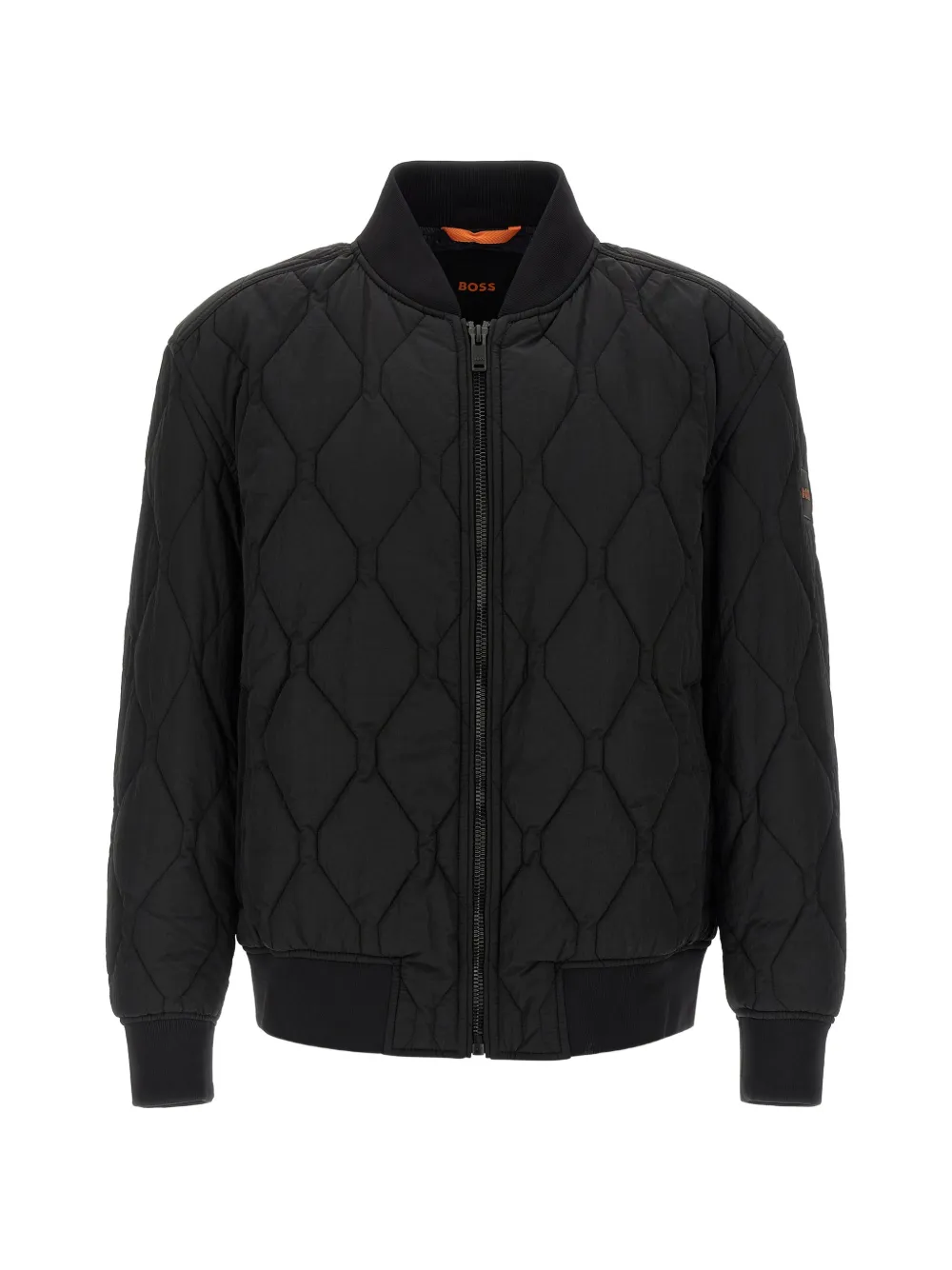 BOSS Bomber trapuntato - Nero