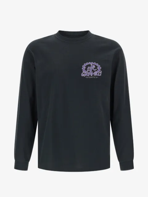 Gramicci logo-print long-sleeve T-shirt