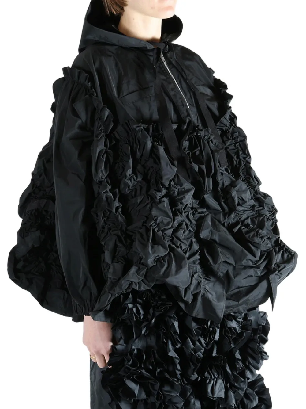 Comme des Garçons TAO Jack met ruches Zwart