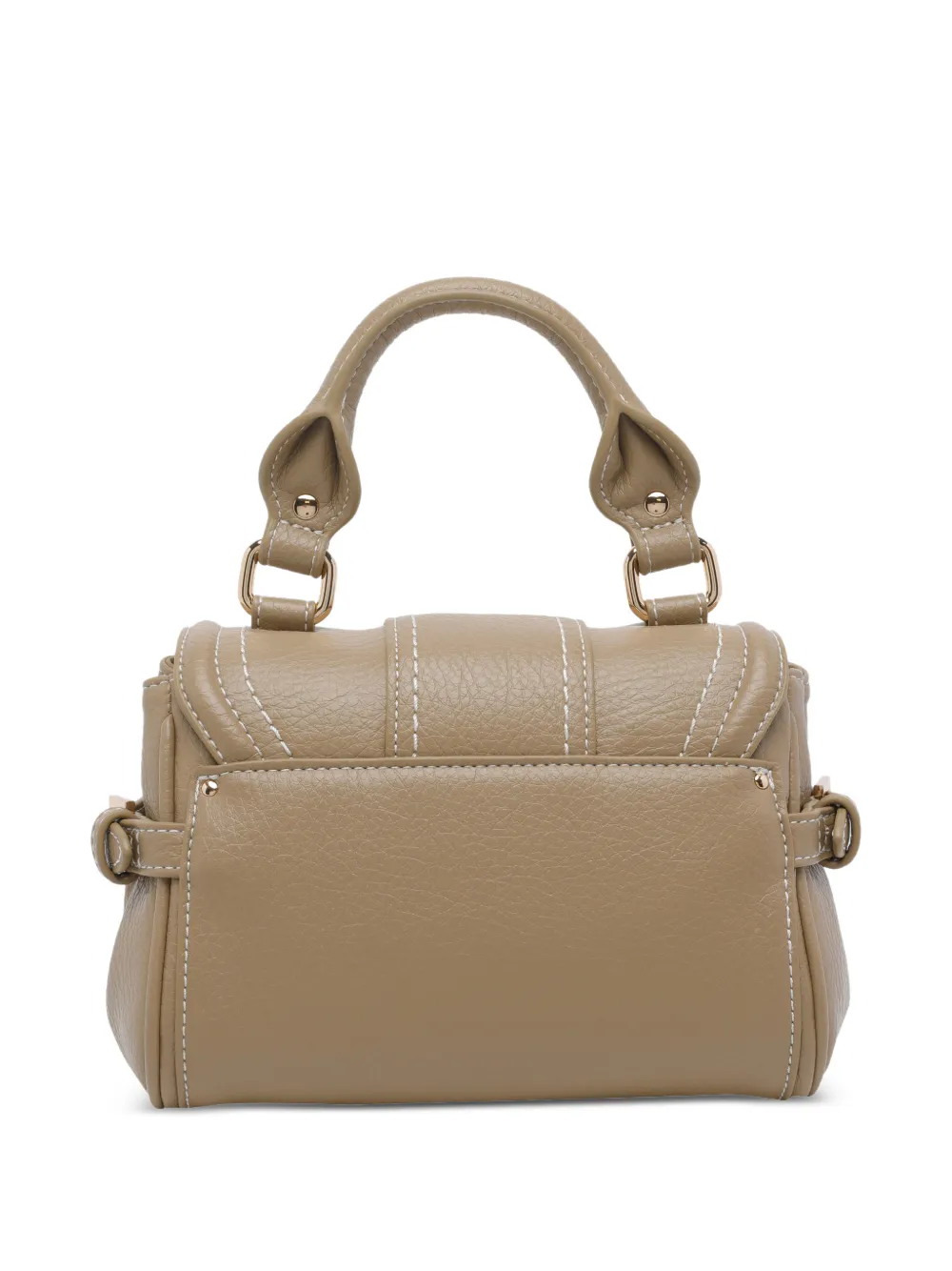 Heart Pendant Top Handle Clutch Bag