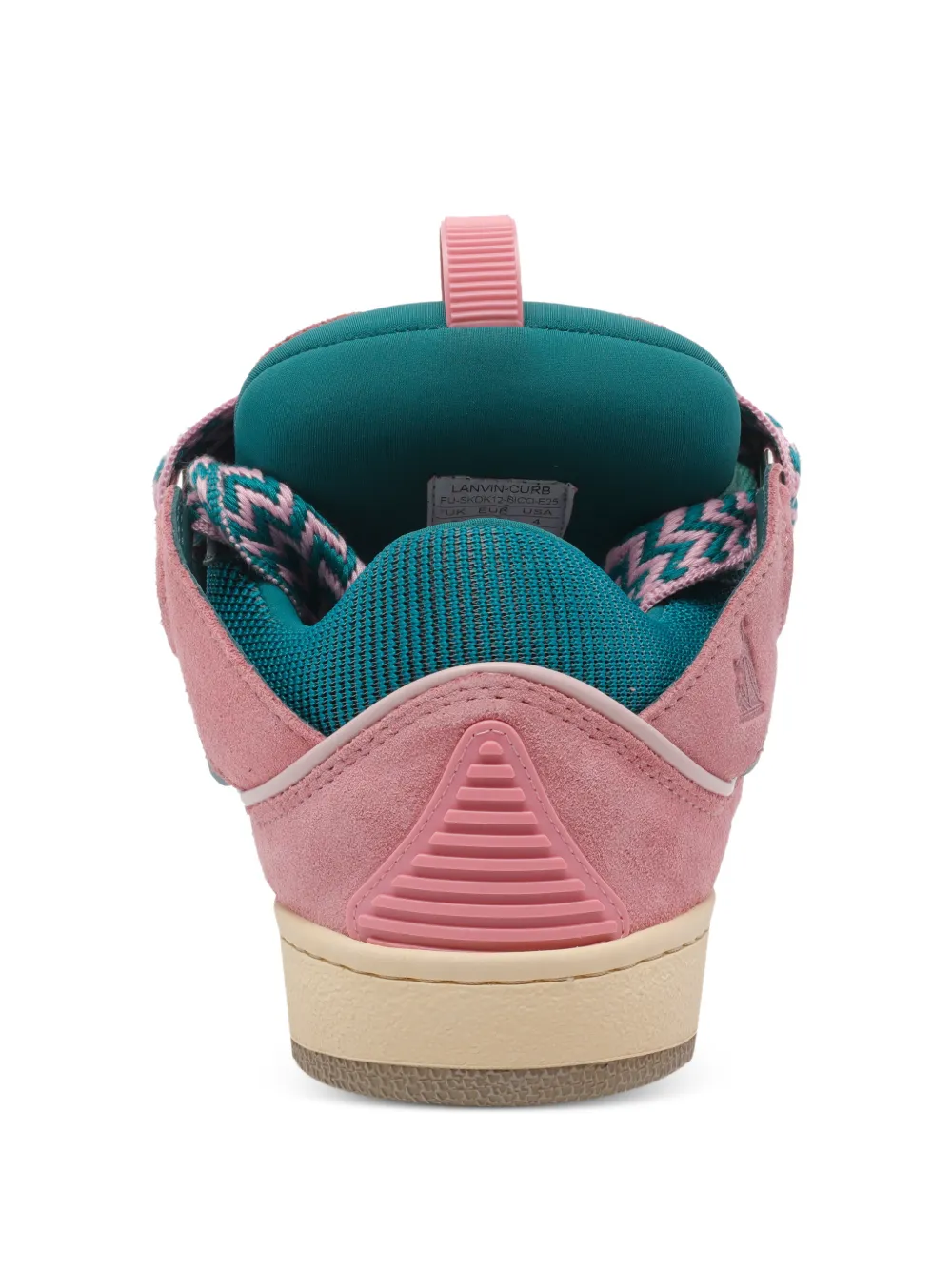  Lanvin Curb Sneakers - Pink 