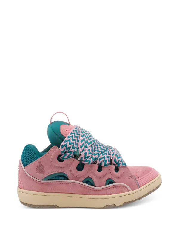 Lanvin Curb Sneakers in Pink