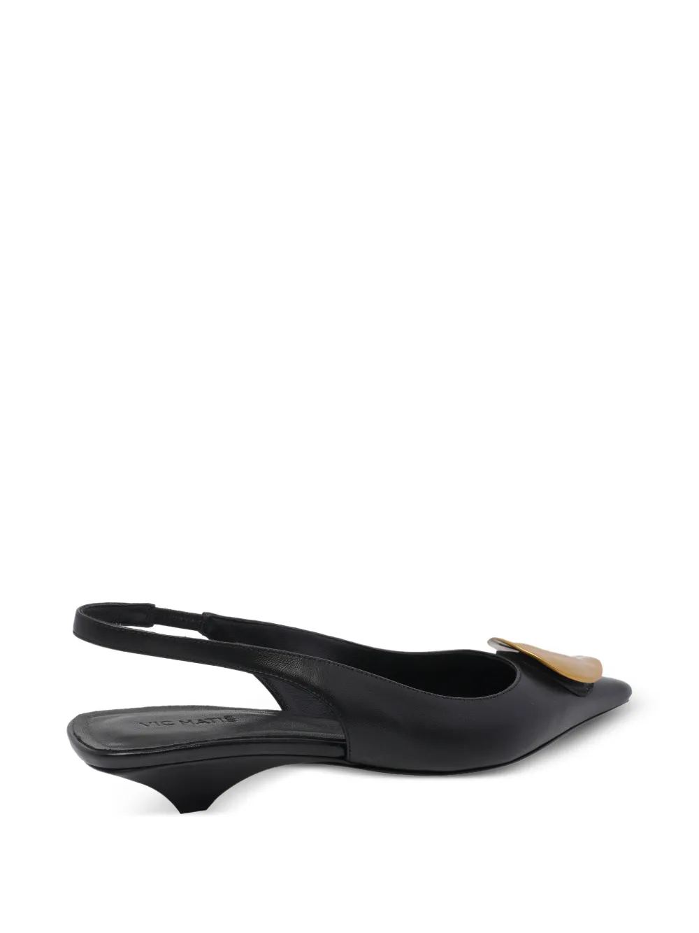  Vic Matie Baron Slingback Pumps - Black 