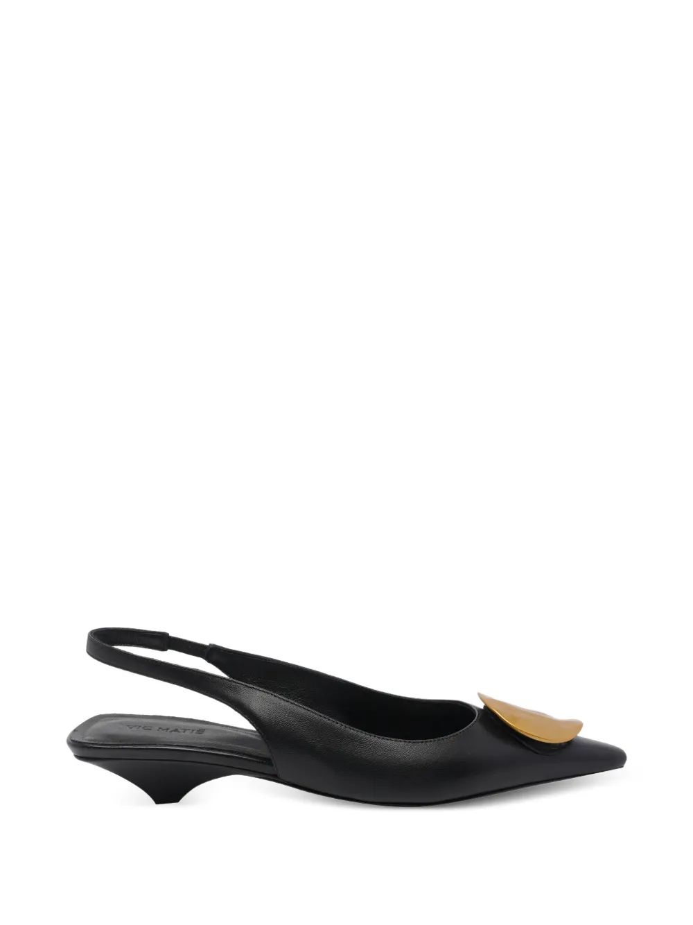 Vic Matie Baron slingback pumps Zwart