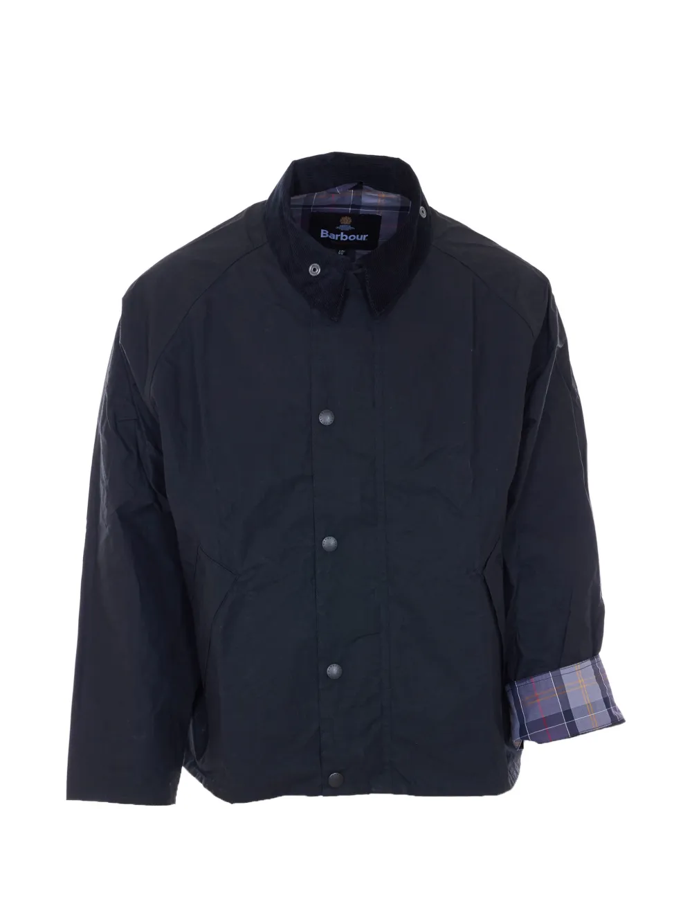 Barbour embroidery-detailtransport jacket - Schwarz