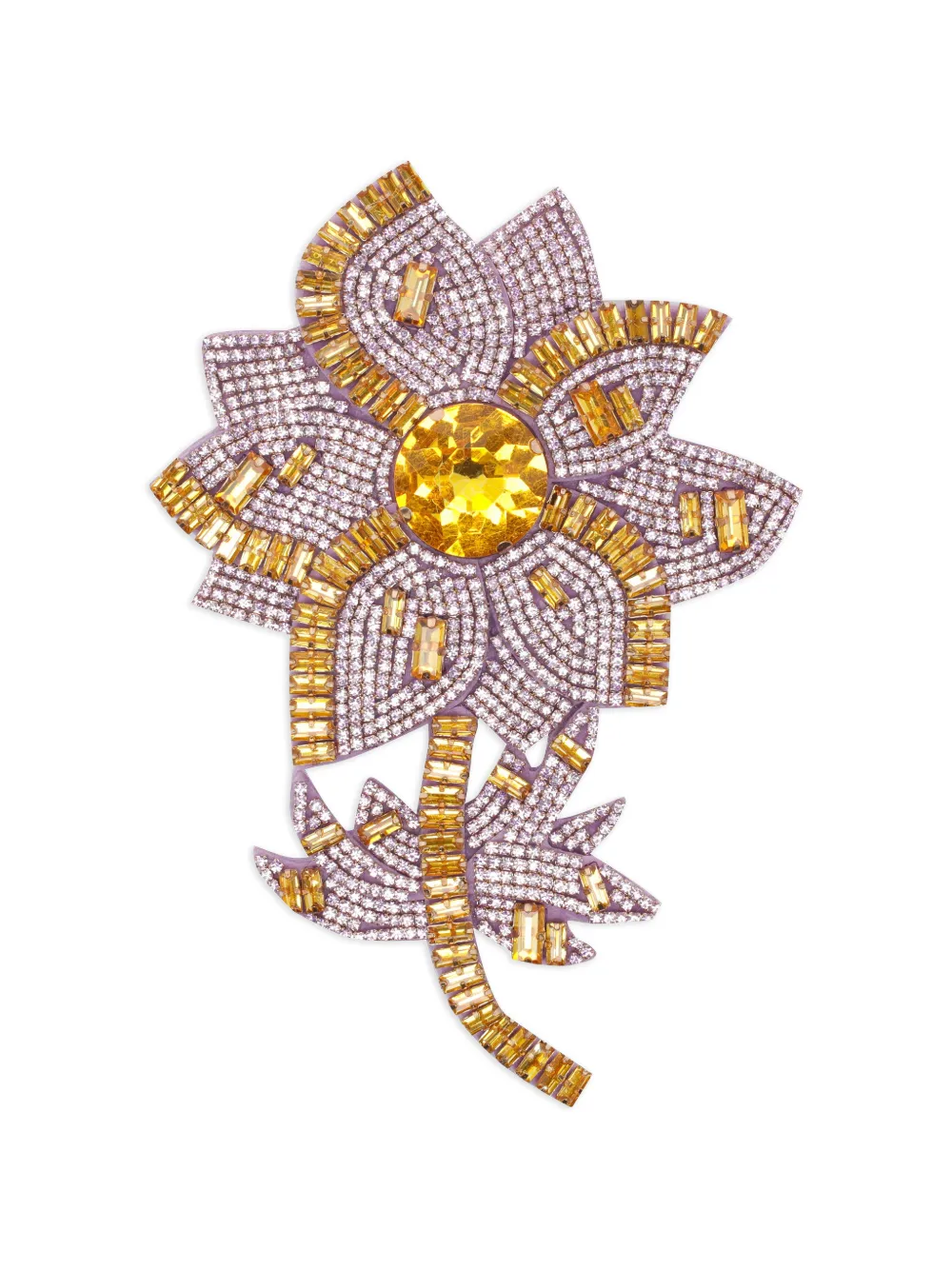 Essentiel Antwerp flower brooch - Violett