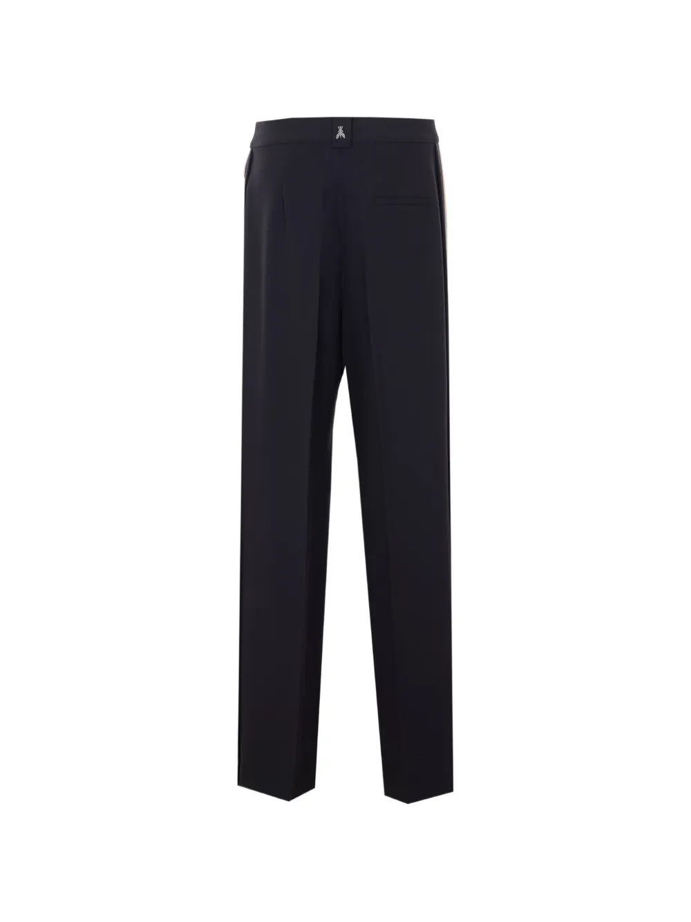 Patrizia Pepe Pantalon met wijde pijpen Blauw