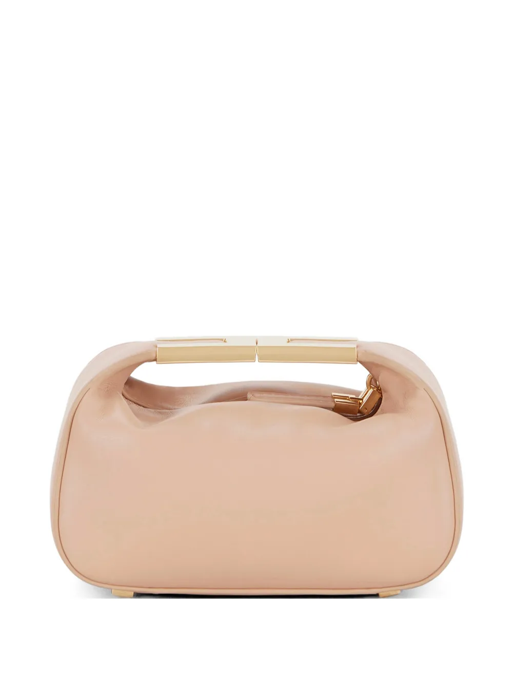 Elisabetta Franchi logo-debossed mini bag - Toni neutri