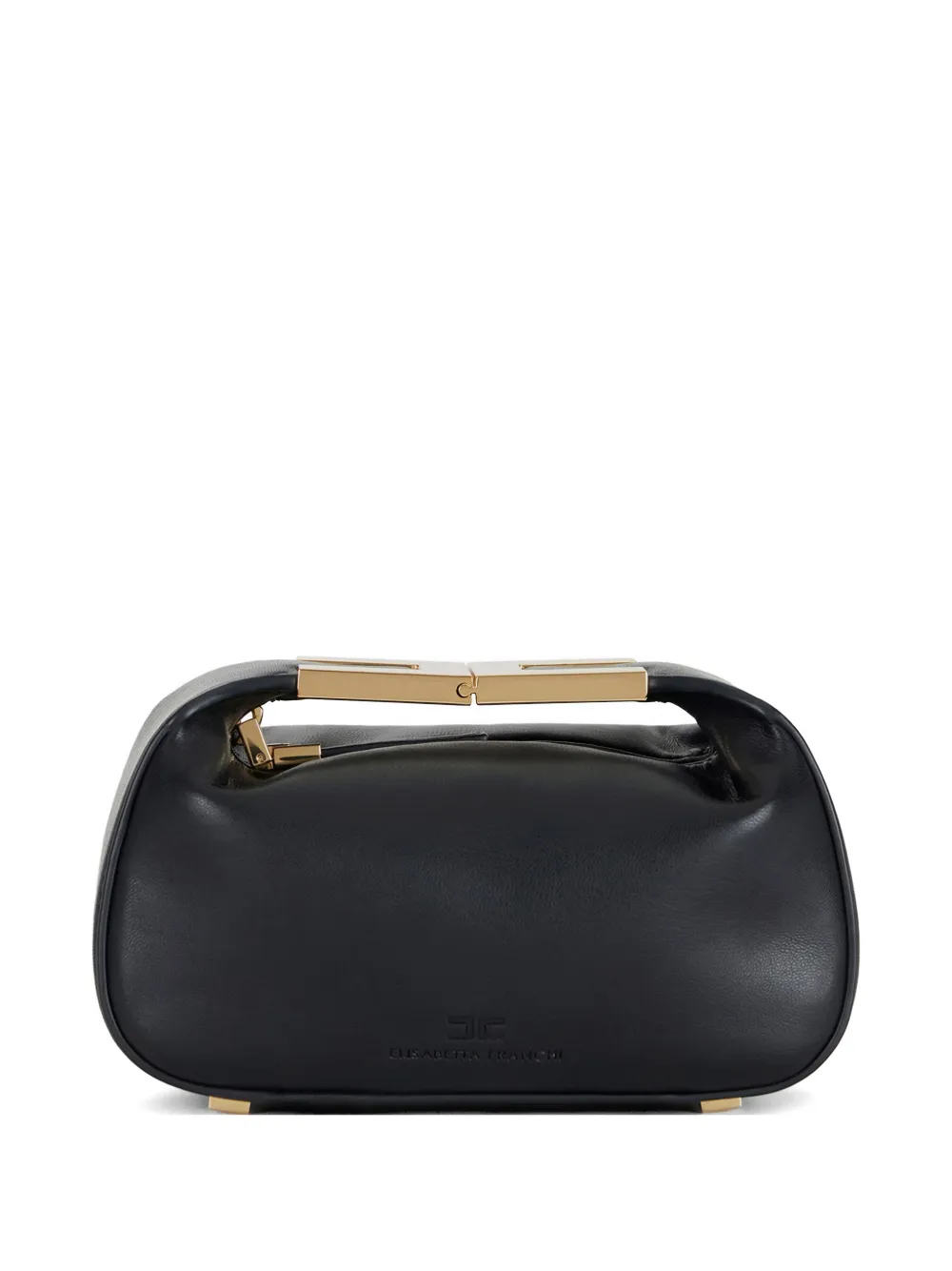 Elisabetta Franchi logo-debossed mini bag - Nero