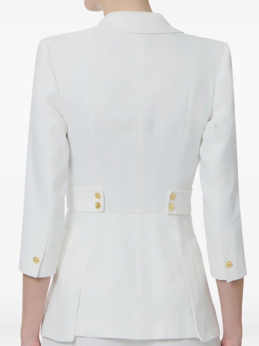 Button-Fastening Blazer