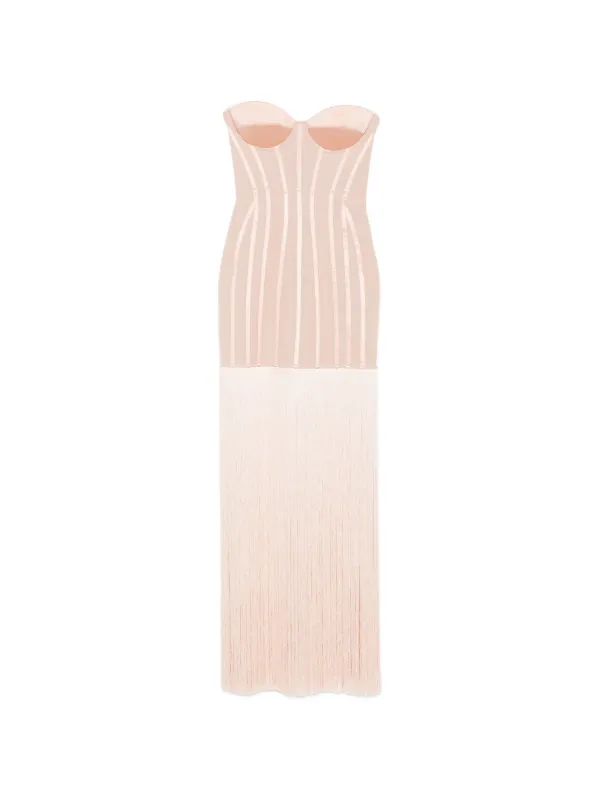 elisabetta franchi corset dress Short Dress With Corset Detail