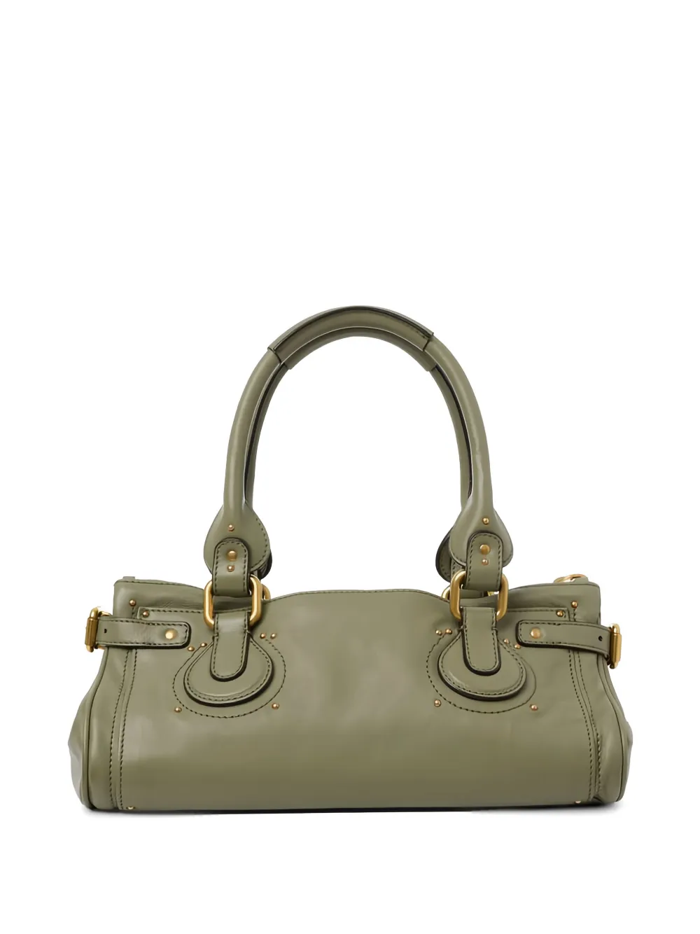  Chloé Borsa Tote Paddington In Pelle - Verde 
