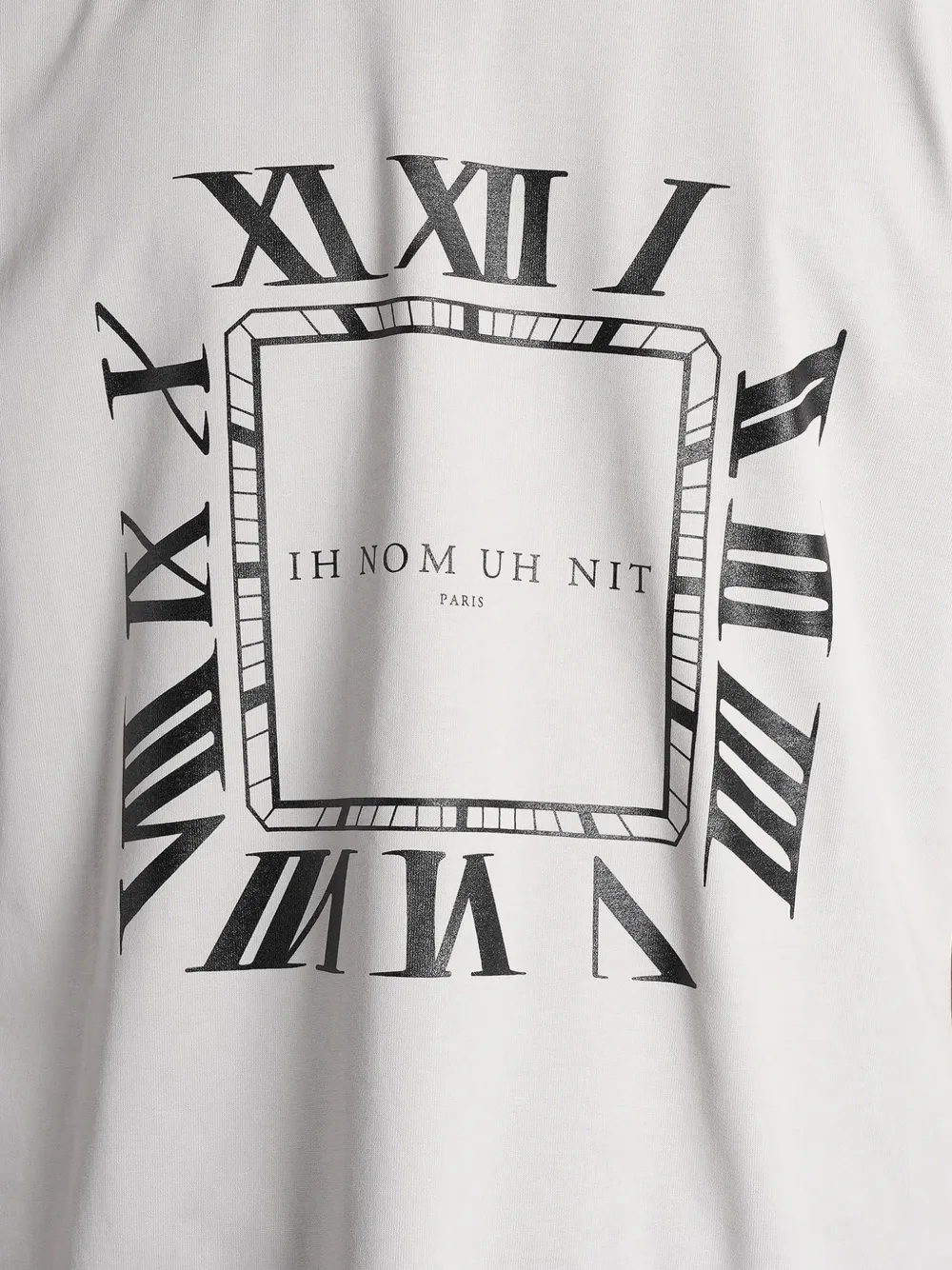 Ih Nom Uh Nit Katoenen T-shirt met grafische print Grijs