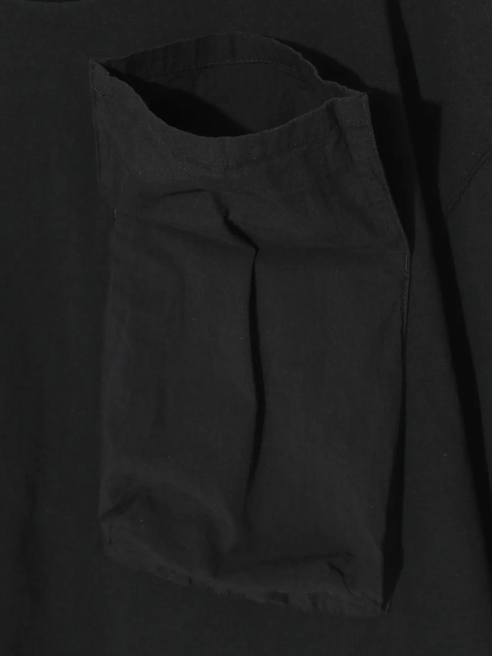 Undercover T-shirt met borstzak Zwart