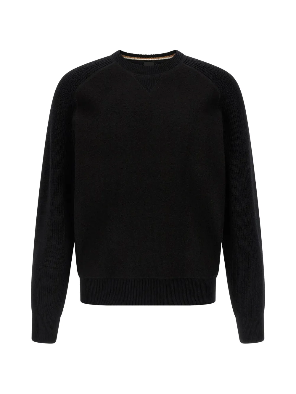 BOSS raglan-sleeve sweater - Schwarz