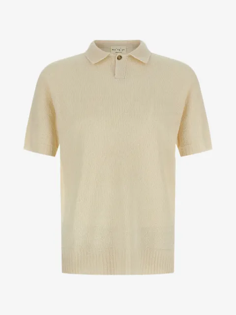 Ma'ry'ya polo à fermeture boutonnée