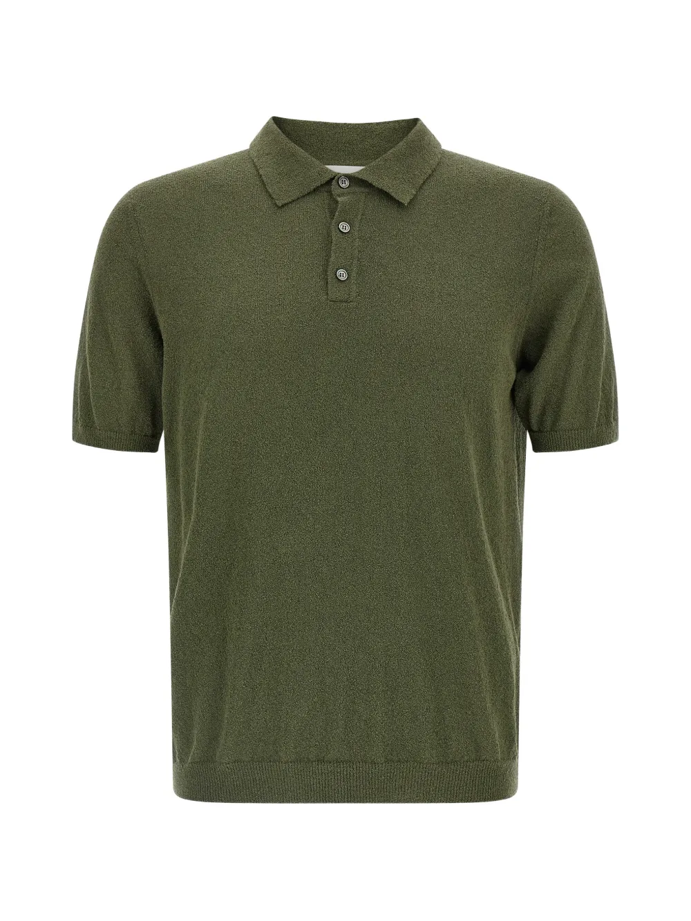 Roberto Collina buttoned polo shirt - Verde