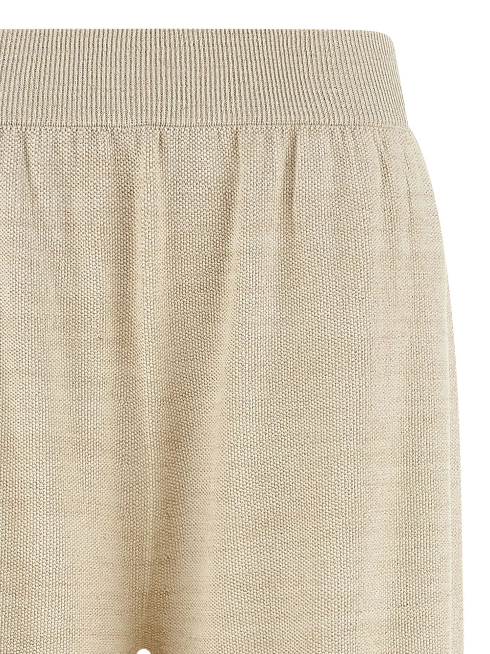 Fabiana Filippi Broek met lamé-draad Beige