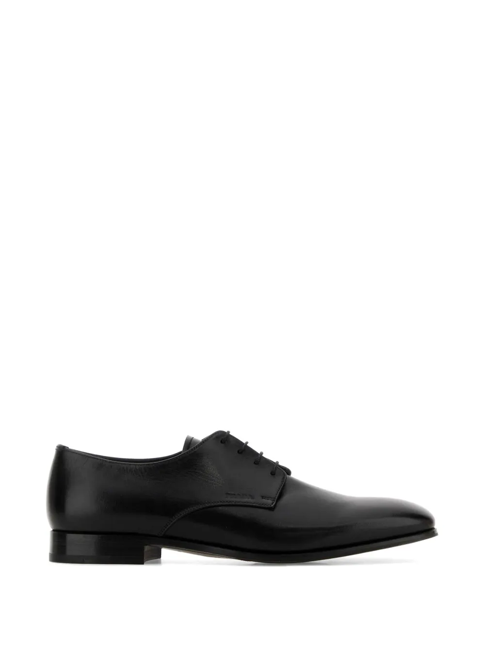 Prada Black ovine leather lace-up shoes - Nero