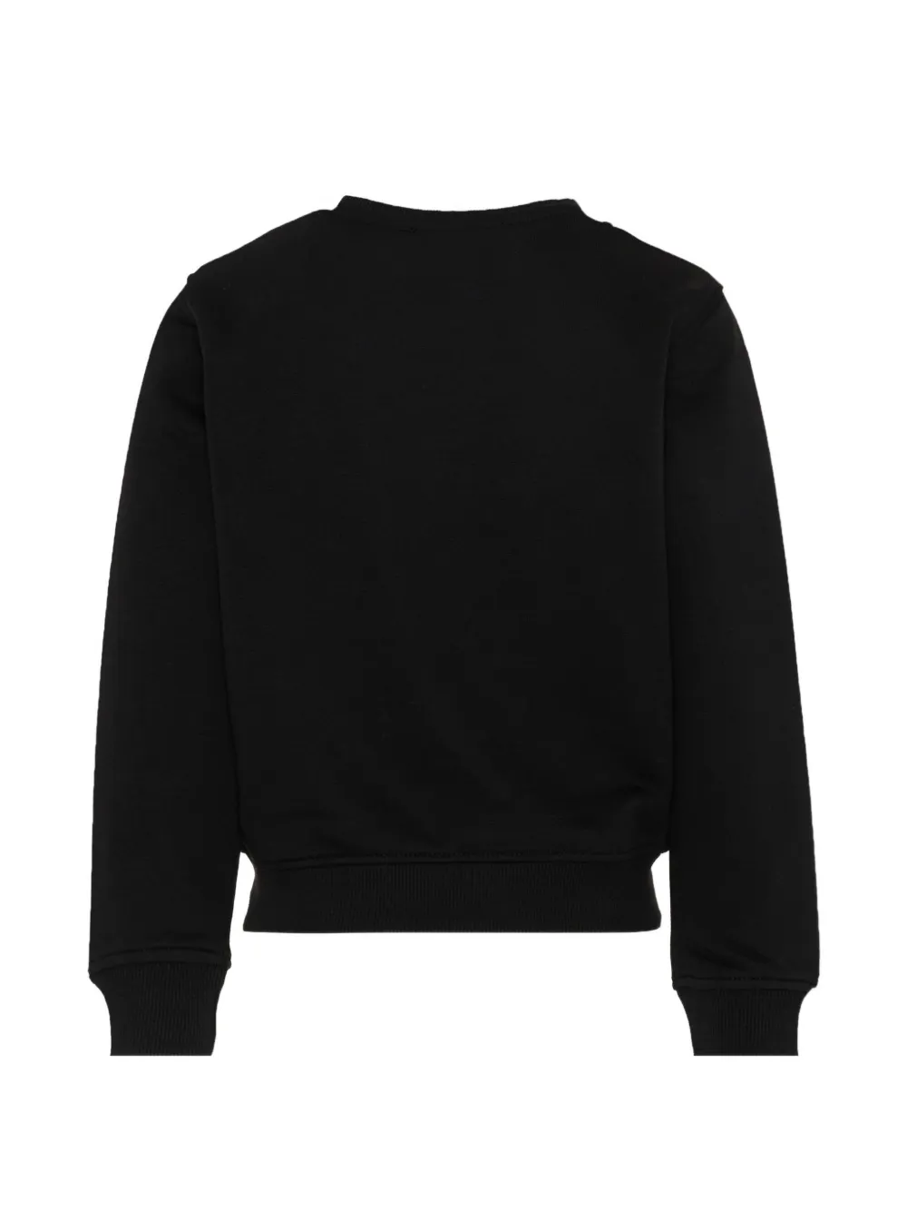 Just Cavalli Kids Sweater met ronde hals Zwart