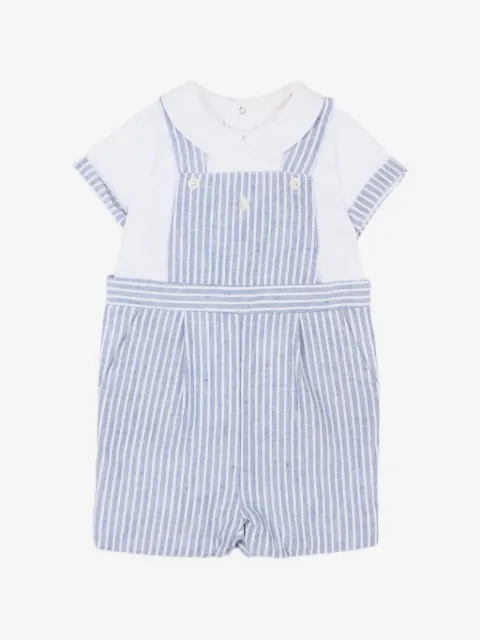 Patachou set de mameluco con rayas estampadas