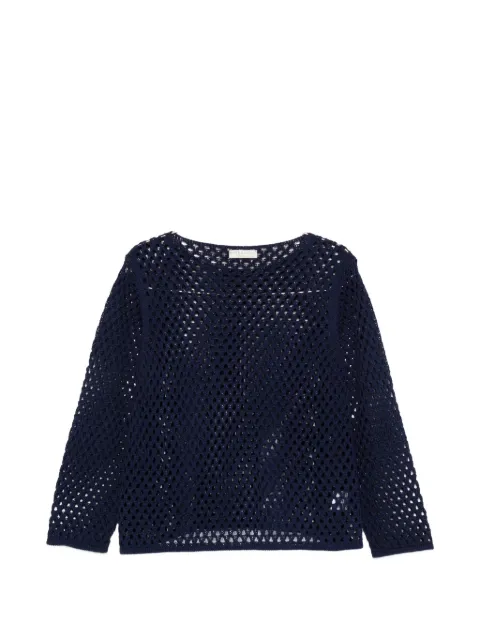 Intrecci open knit sweater