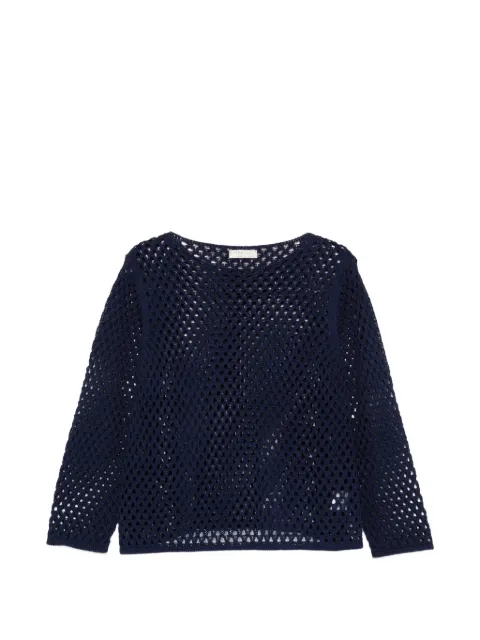 Intrecci open knit sweater