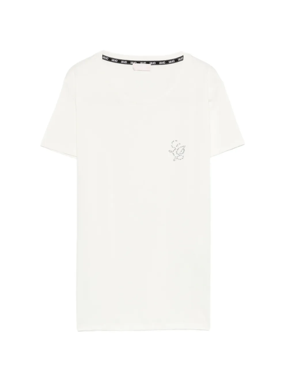 LIU JO logo-detail t-shirt - Toni neutri