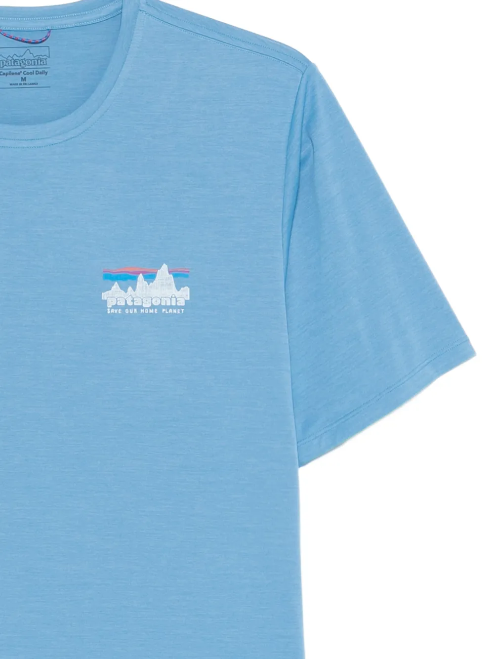 Patagonia T-shirt Blauw