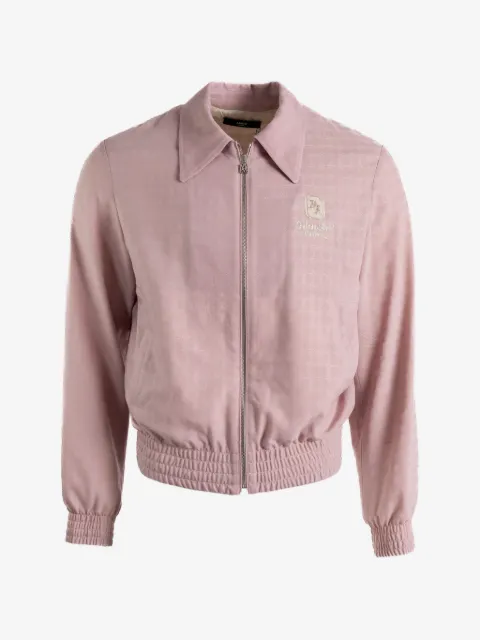 AMIRI chamarra bomber con aplique del logo