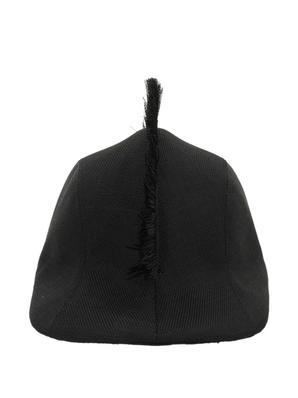  Stephen Jones Fringed Hat - Black 