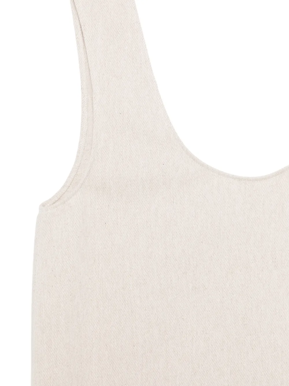  Alysi Tie Front Tank Top - Neutrals 
