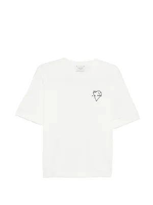 Alexander Wang logo-print T-shirt | White | FARFETCH