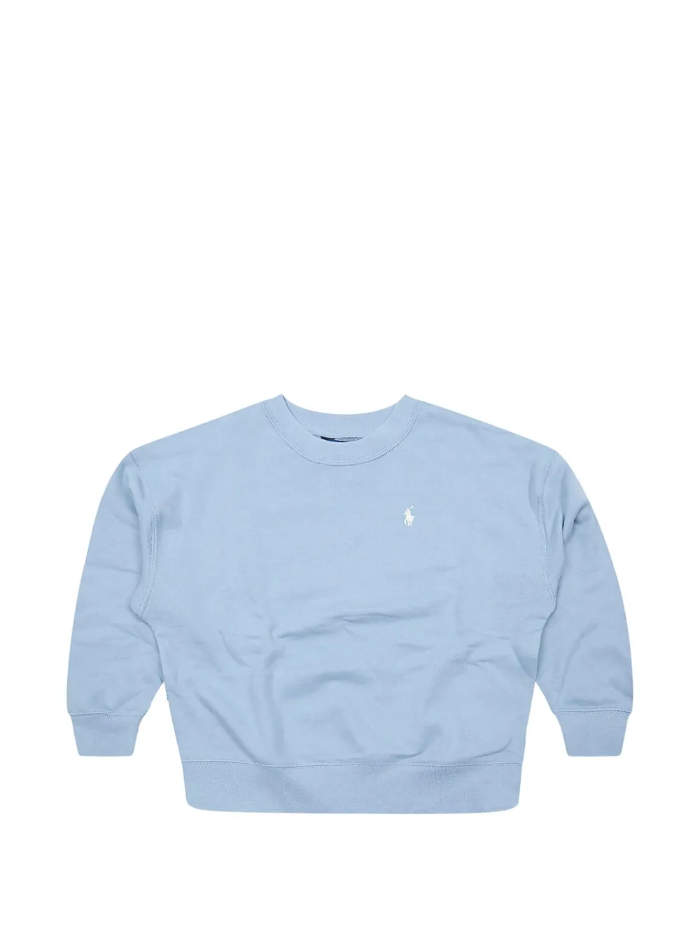 POLO RALPH LAUREN KIDS crew-neck sweatshirt - Blu