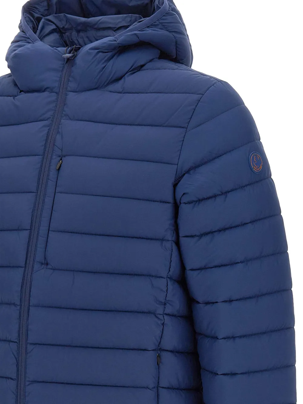 Save The Duck Jack met capuchon en rits Blauw