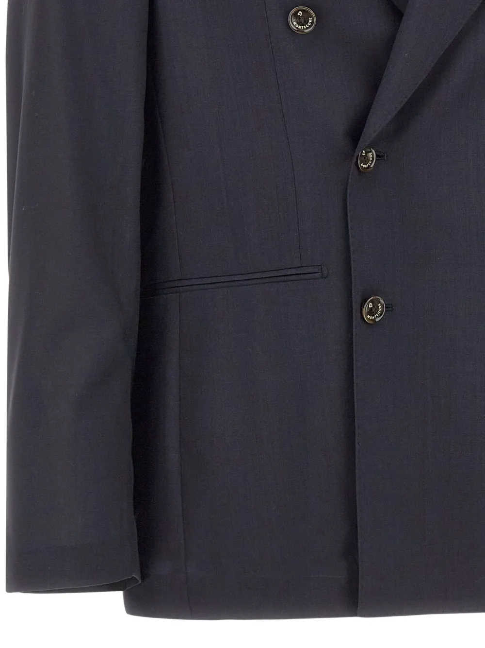 Montecore Double-breasted Blazer In Blue