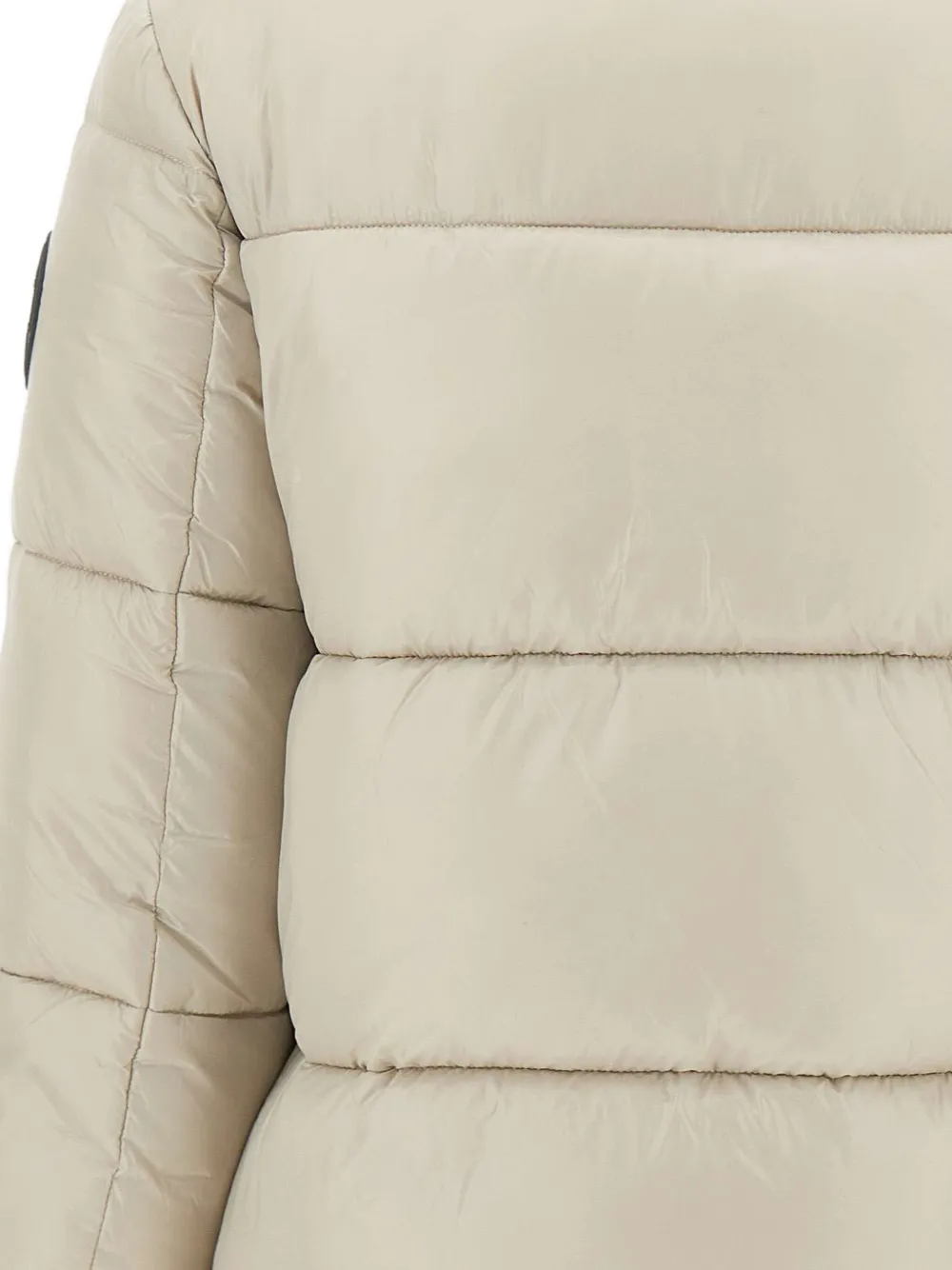 Save The Duck Isla donsjack met hoge hals Beige