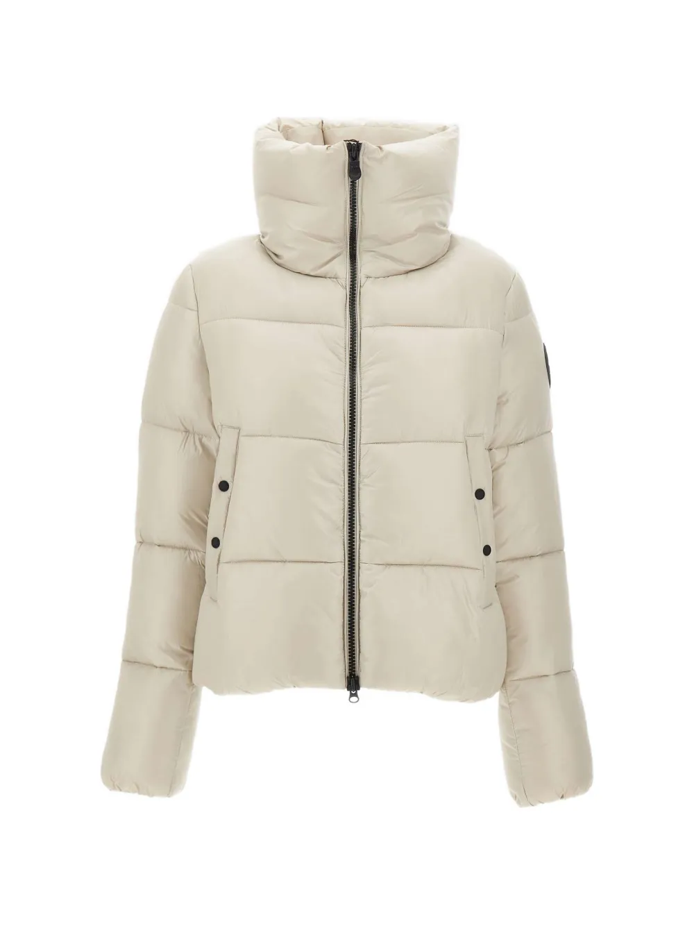 Save The Duck Isla high-neck puffer jacket - Toni neutri