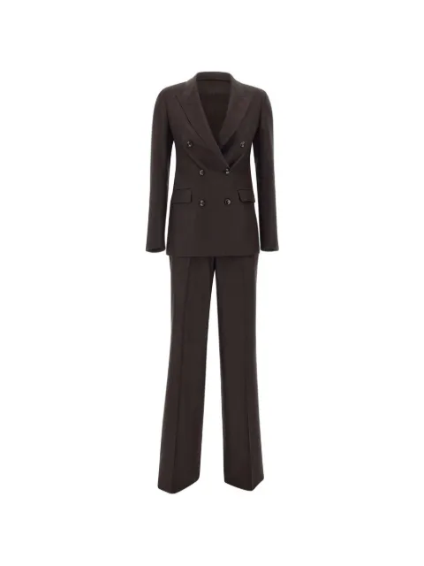 Tagliatore Parigi double-breasted wide-leg suit