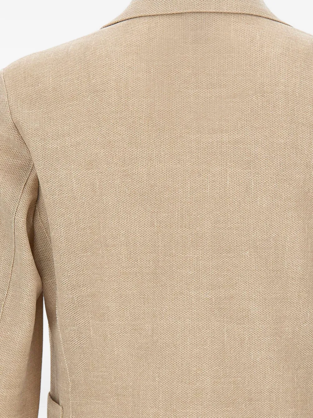 Bob Picky Buttoned Blazer In Brown