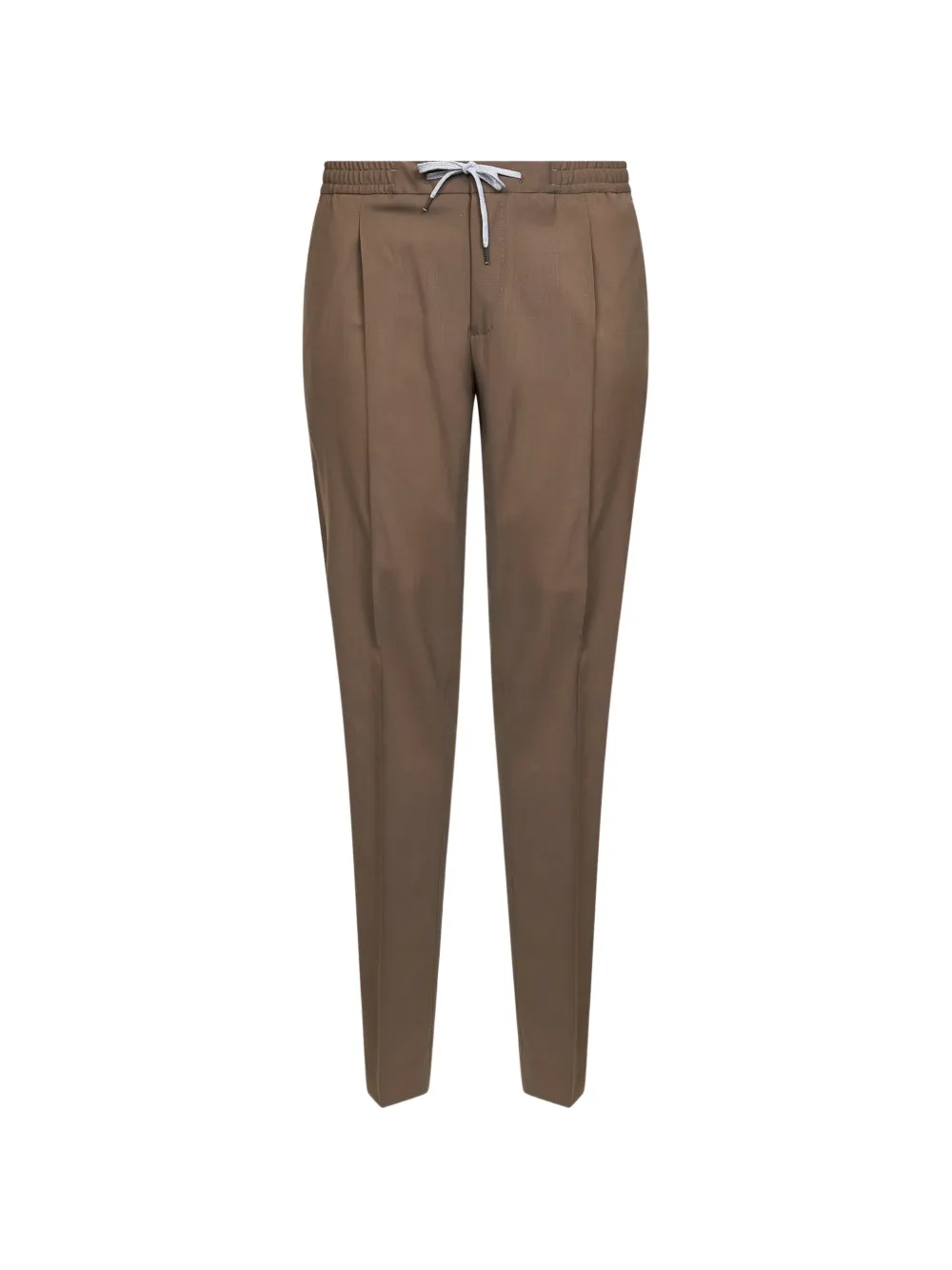 Pt Torino Drawstring Trousers In Brown