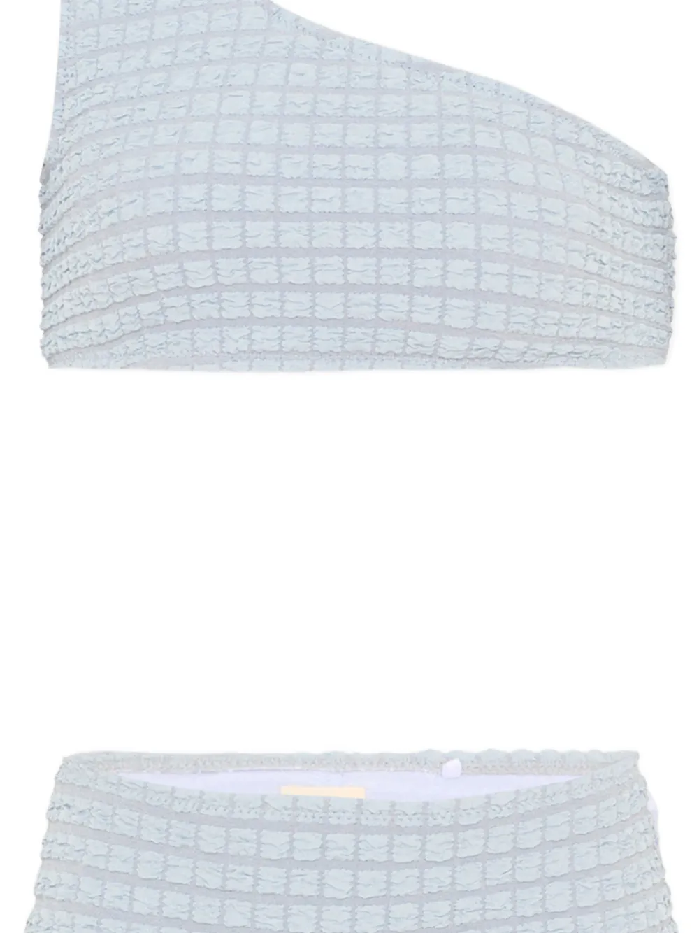 Douuod Textured Bikini In Blue