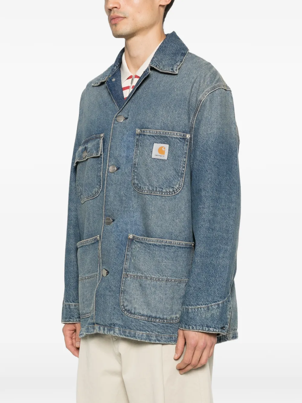Carhartt WIP Aden Chore jas Blauw